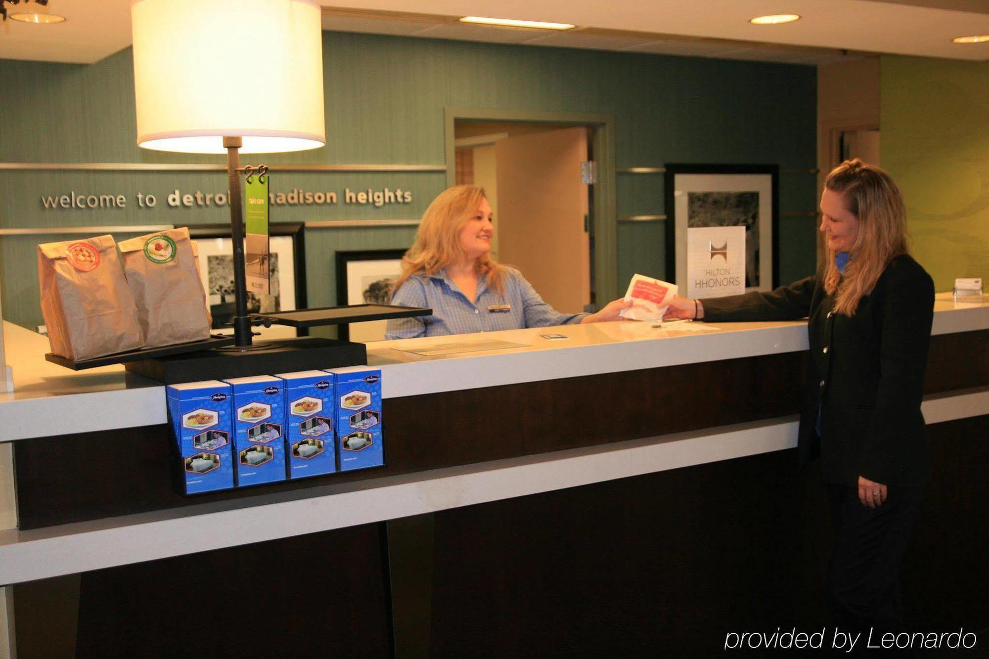 Hampton Inn Detroit Madison Heights South Troy Інтер'єр фото